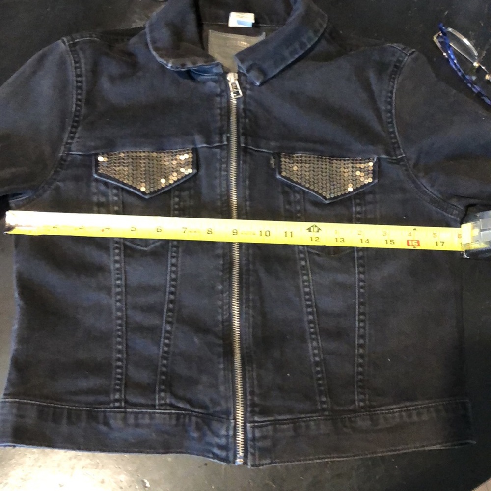 Levi Sequin Jean Jacket - image 6